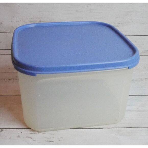 Tupperware Modular Mates 11 Cup Container #1620 Blue Lid -  2.6L - Picture 1 of 1